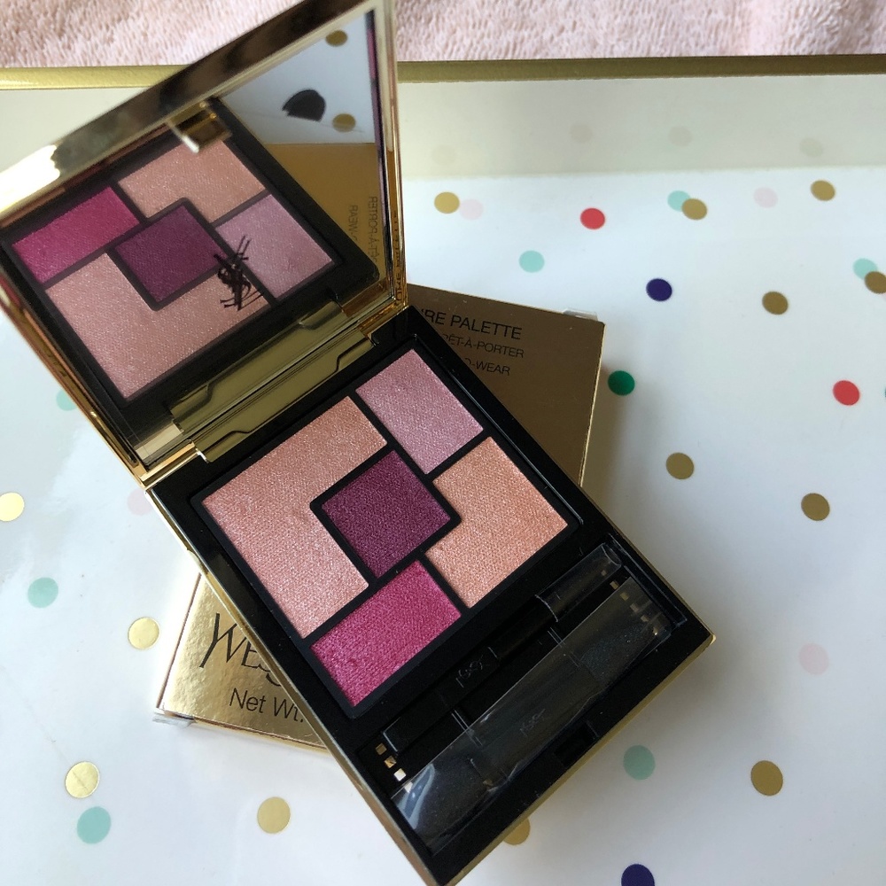 YSL YVES SAINT LAURENT "LOVE" 5 COLOR PALETTE NIB!